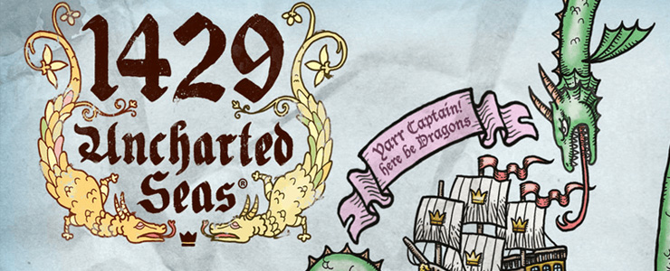 1429 uncharted seas logo